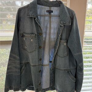 Vintage Democracy Blue Jean Jacket